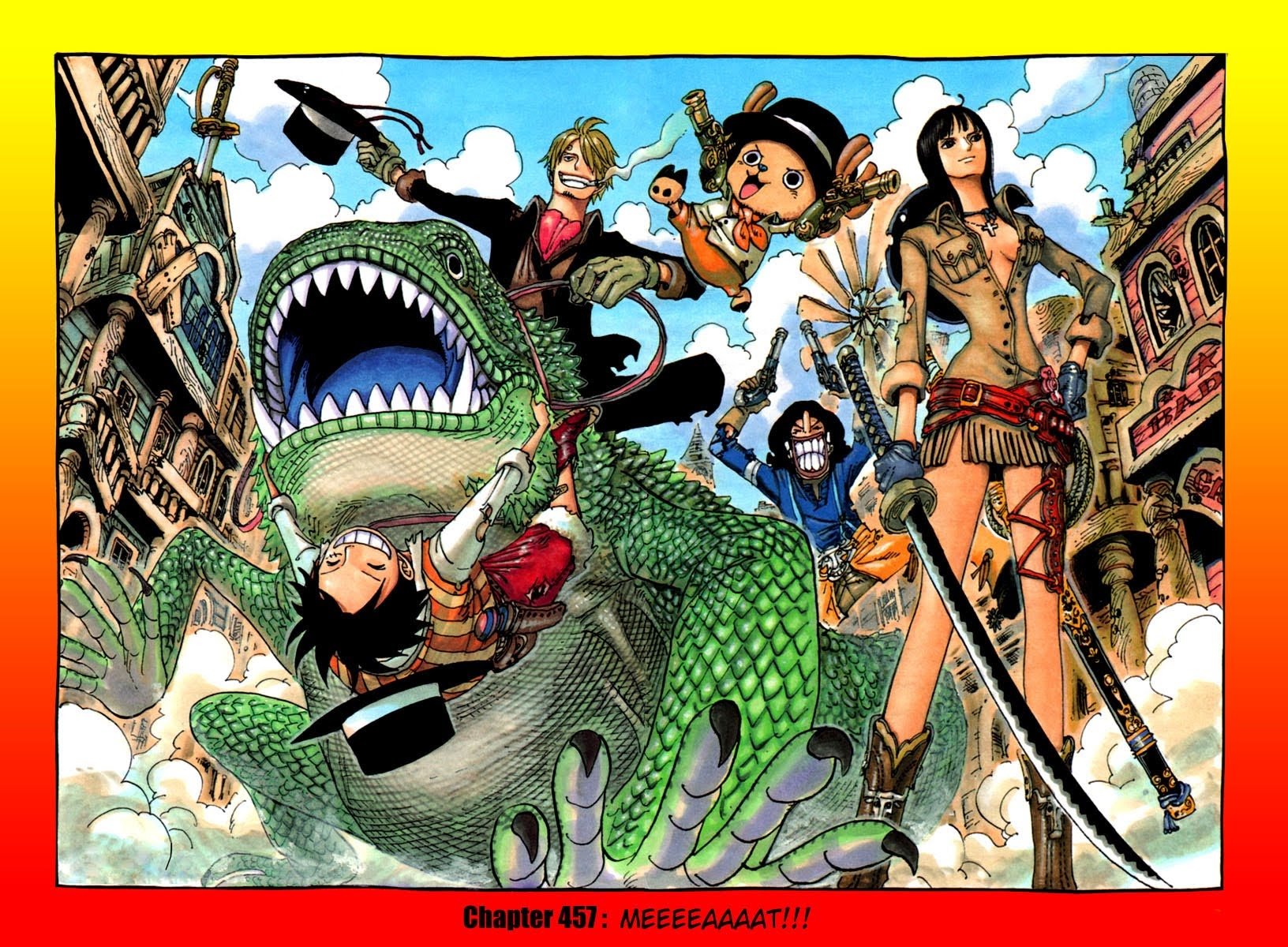 One Piece, Chapter 457 image 01